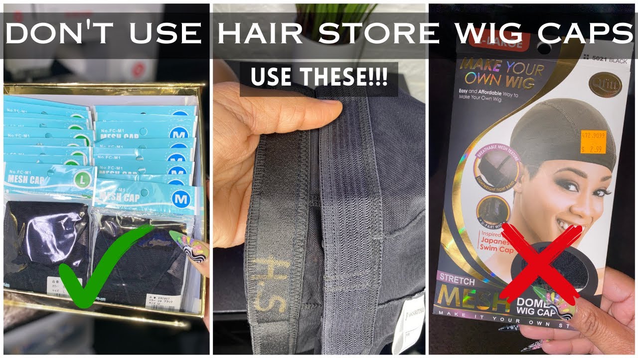 BEST CAPS FOR MAKING WIGS! | BETTER THAN HAIR STORE WIG CAPS!!!