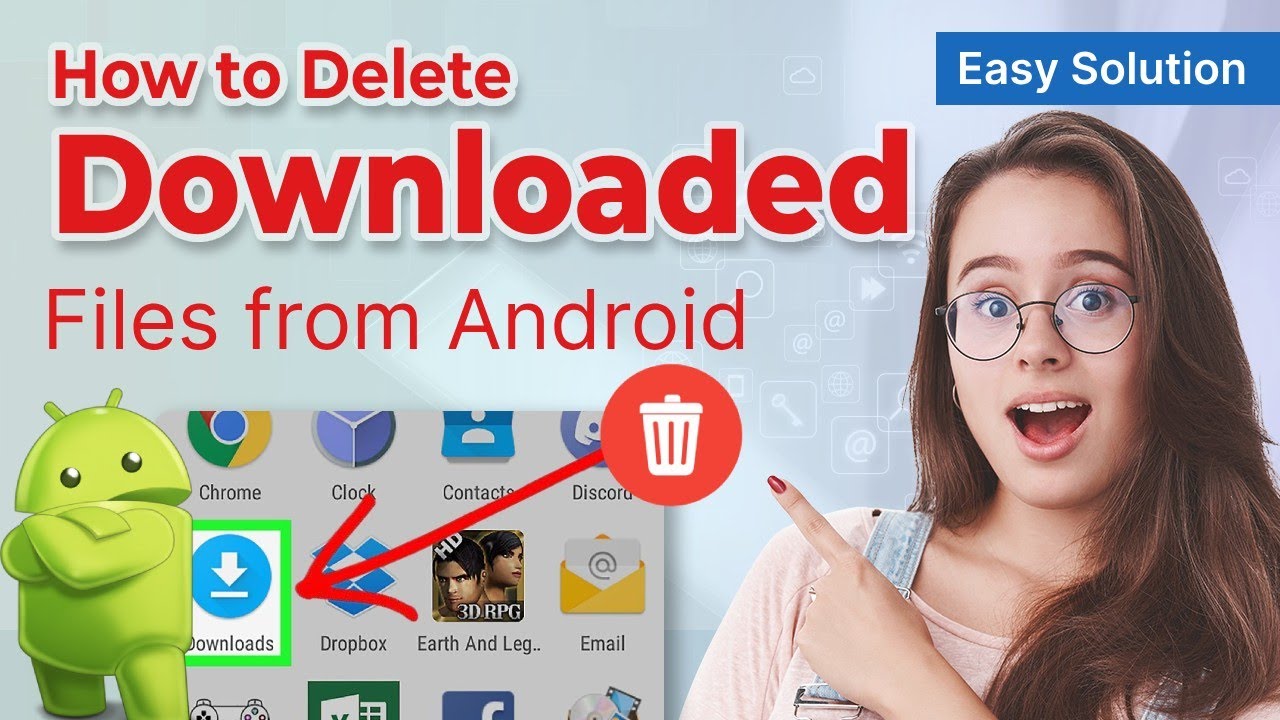How to Delete Downloads on Android 2024 | Easy Tutorial