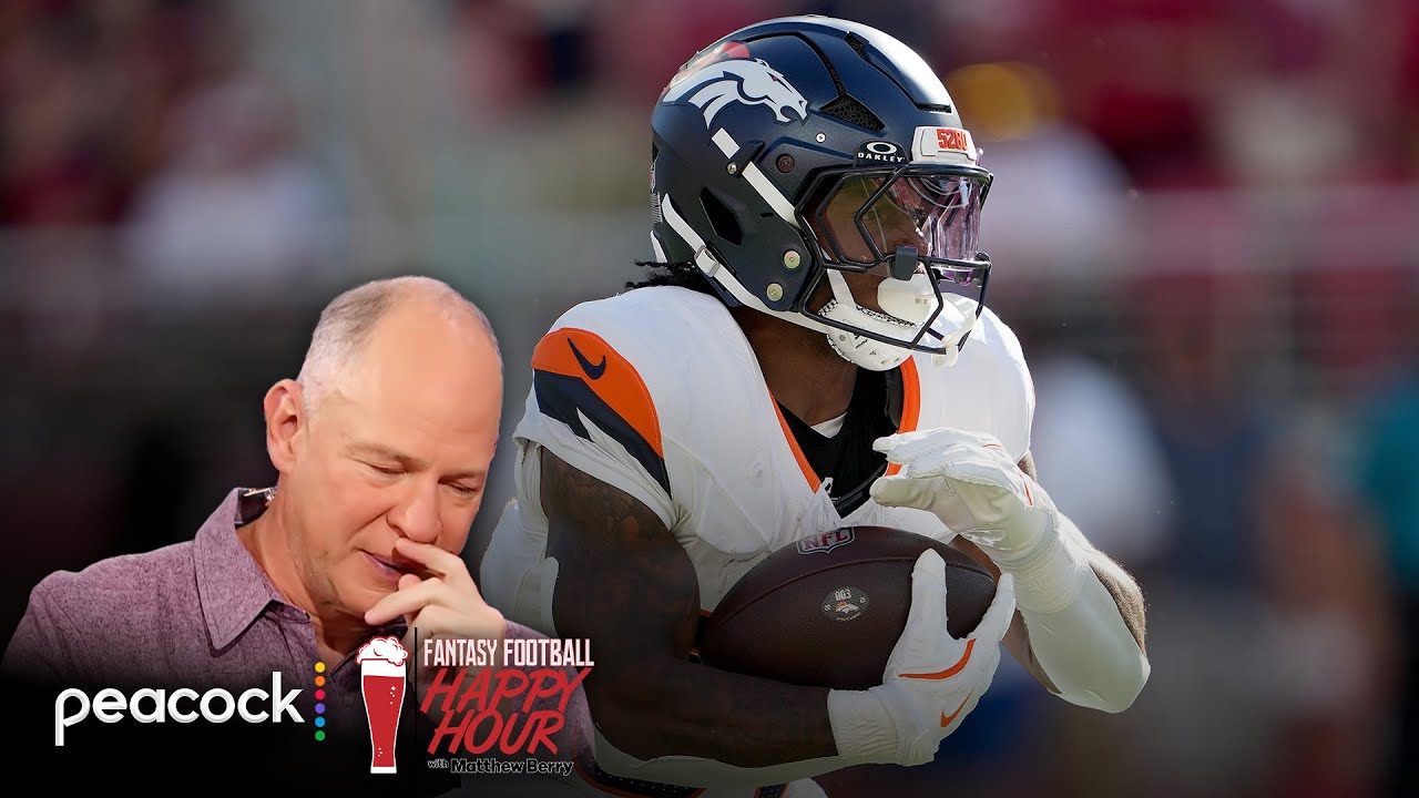Grading Denver Broncos RJ Harvey's fantasy cost and value | Fantasy Football Happy Hour | NFL on NBC
