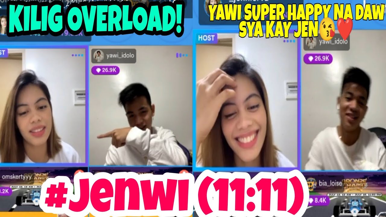 Pt.4 JENWI❤ Q&A 11:11 KILIG TO THE MAX!😘| JENNIFER NIERVA & YAWI ESPORTS KUMU LIVE KILIG UPDATE