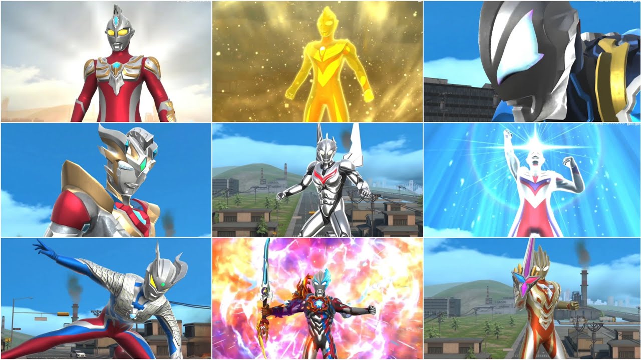 All Character Appearances - Game Ultraman Legend of Heroes 2