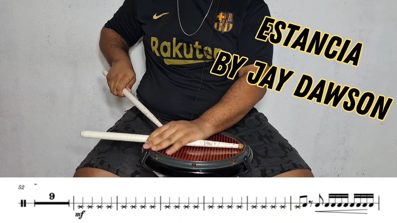 ESTANCIA by Jay Dawson - Snare Drum Cover: Jonas Luiz