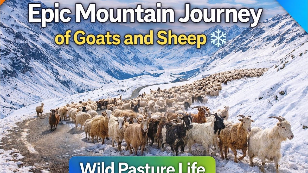 “From Himalayas to Punjab Plains 🏔️ | The Most Beautiful Shepherd Journey”