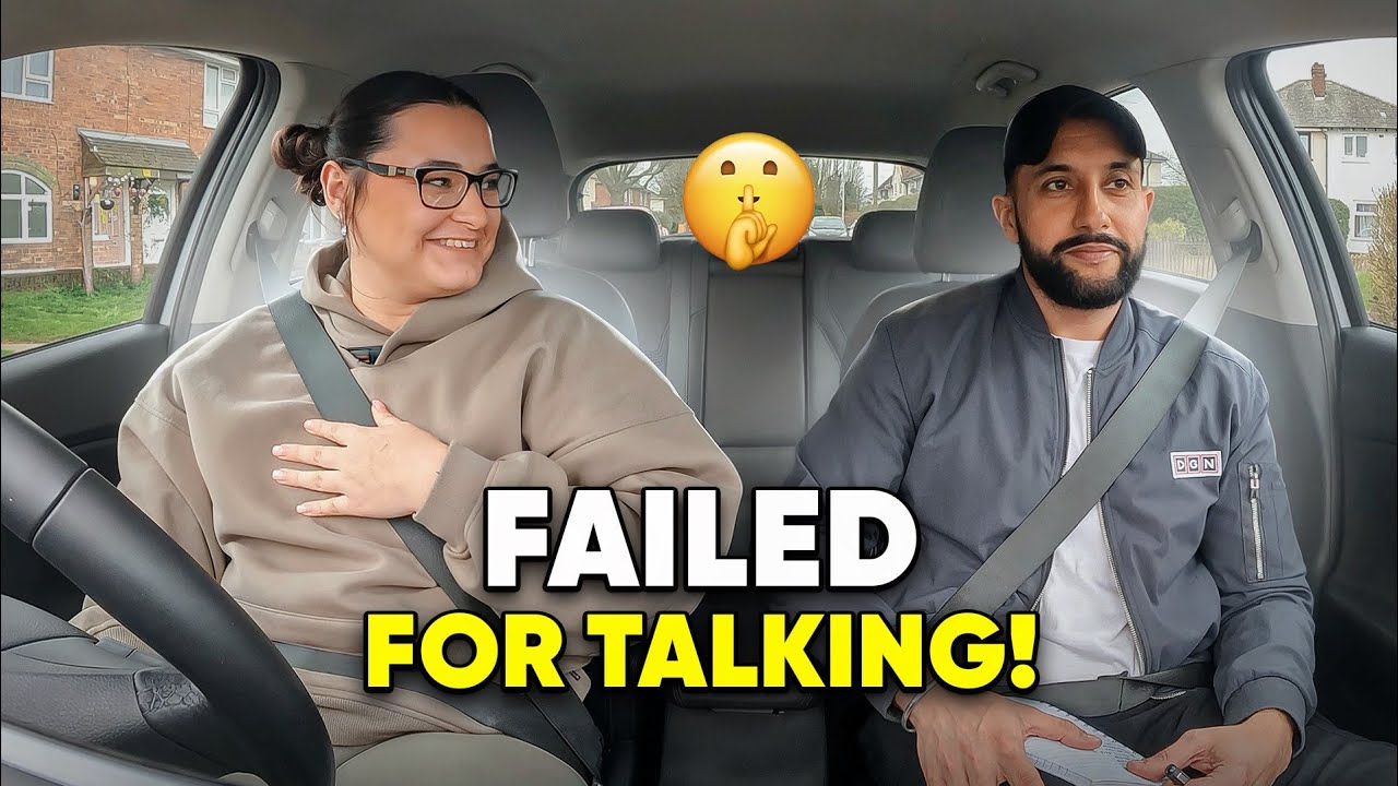 She Failed Her Driving Test Because of Talking Too Much 😲