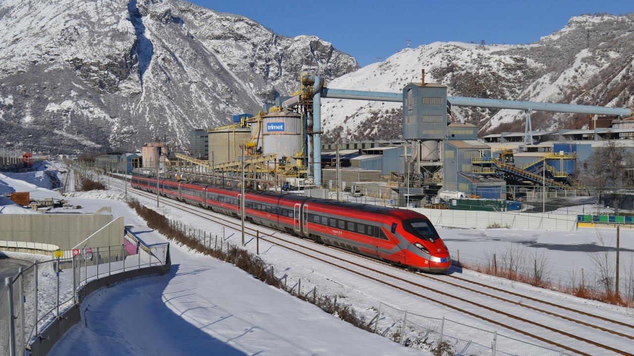 Trains des neige en Maurienne