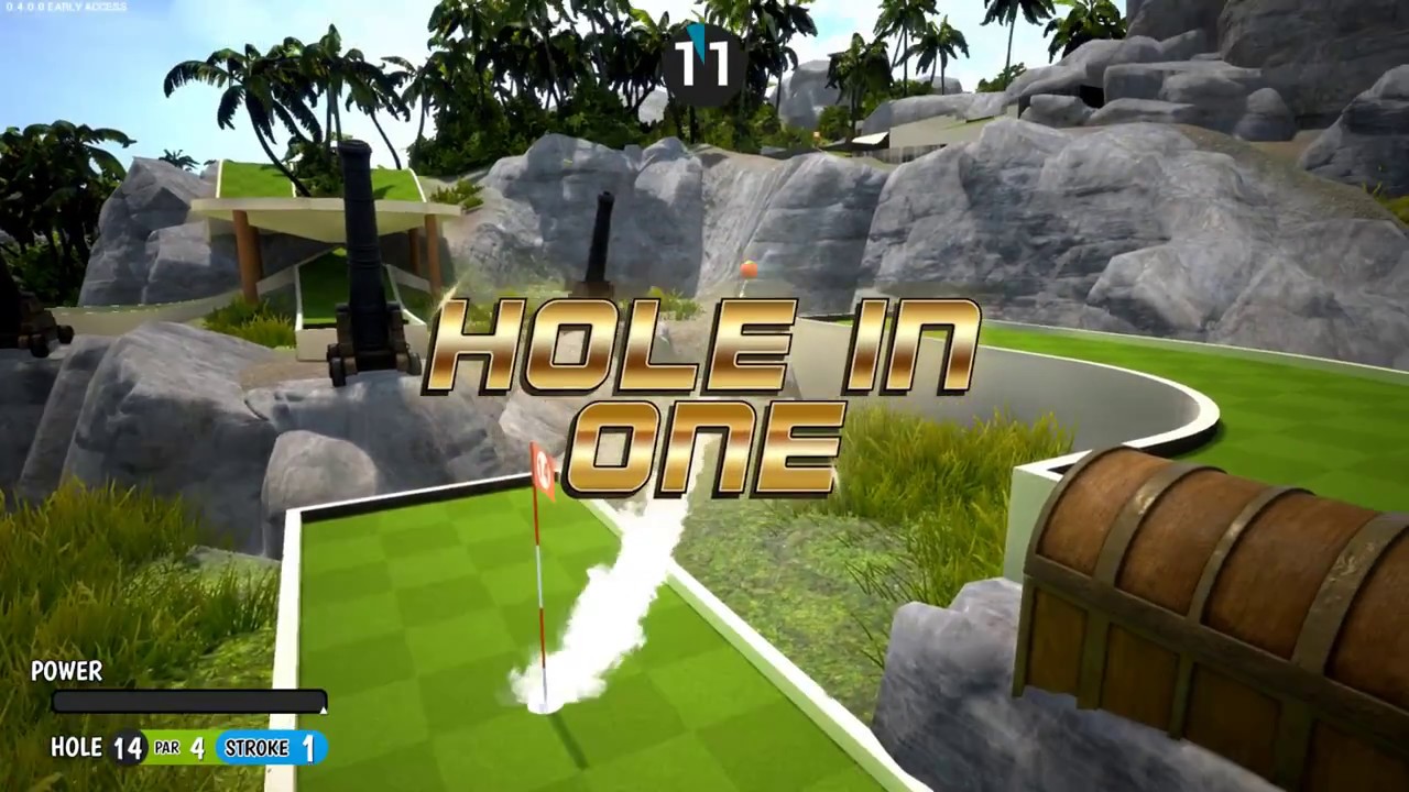 Tower Unite Mini Golf - 4.0 Update - Treasure Cove Playthrough