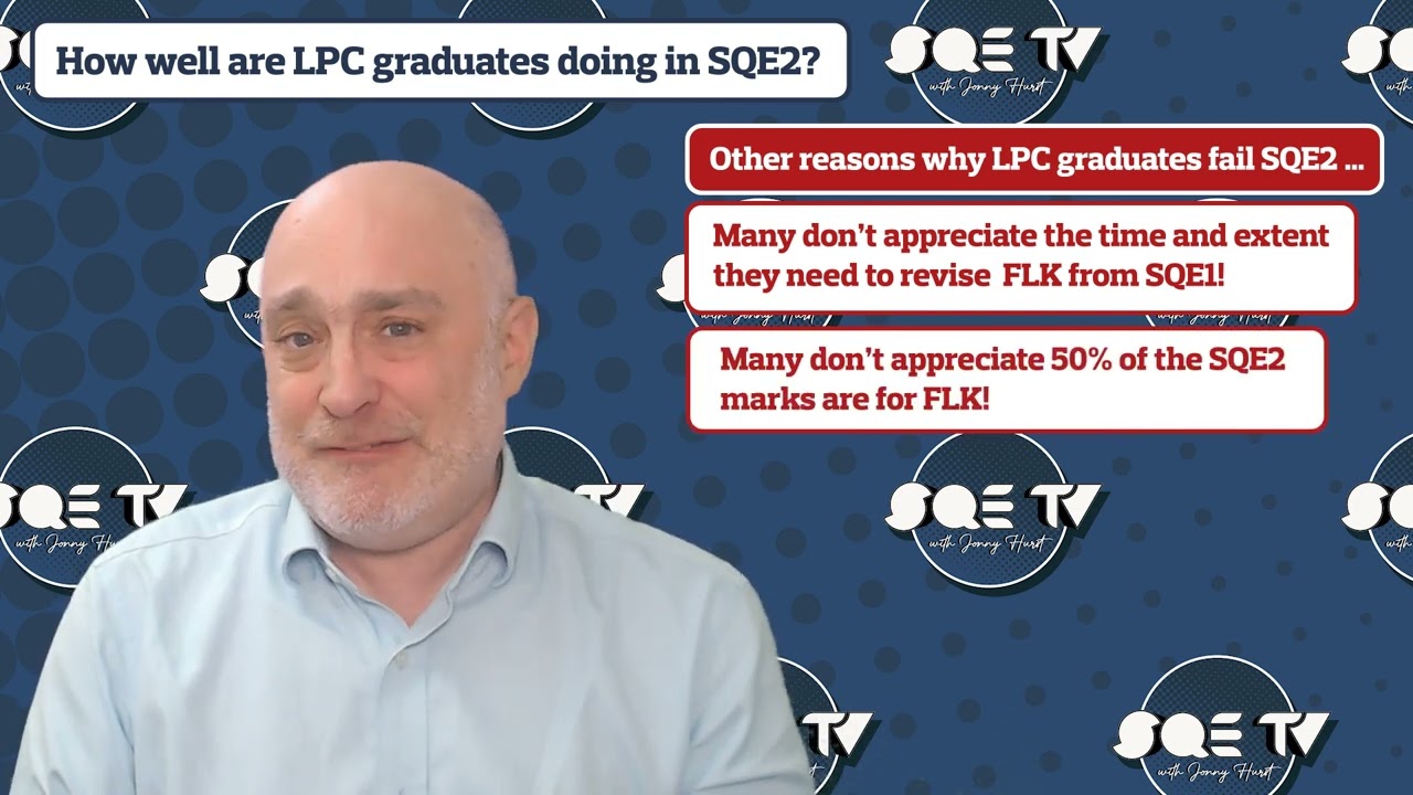 LPC Graduate Pass Rate for SQE2 Is Only 36%. But Why?