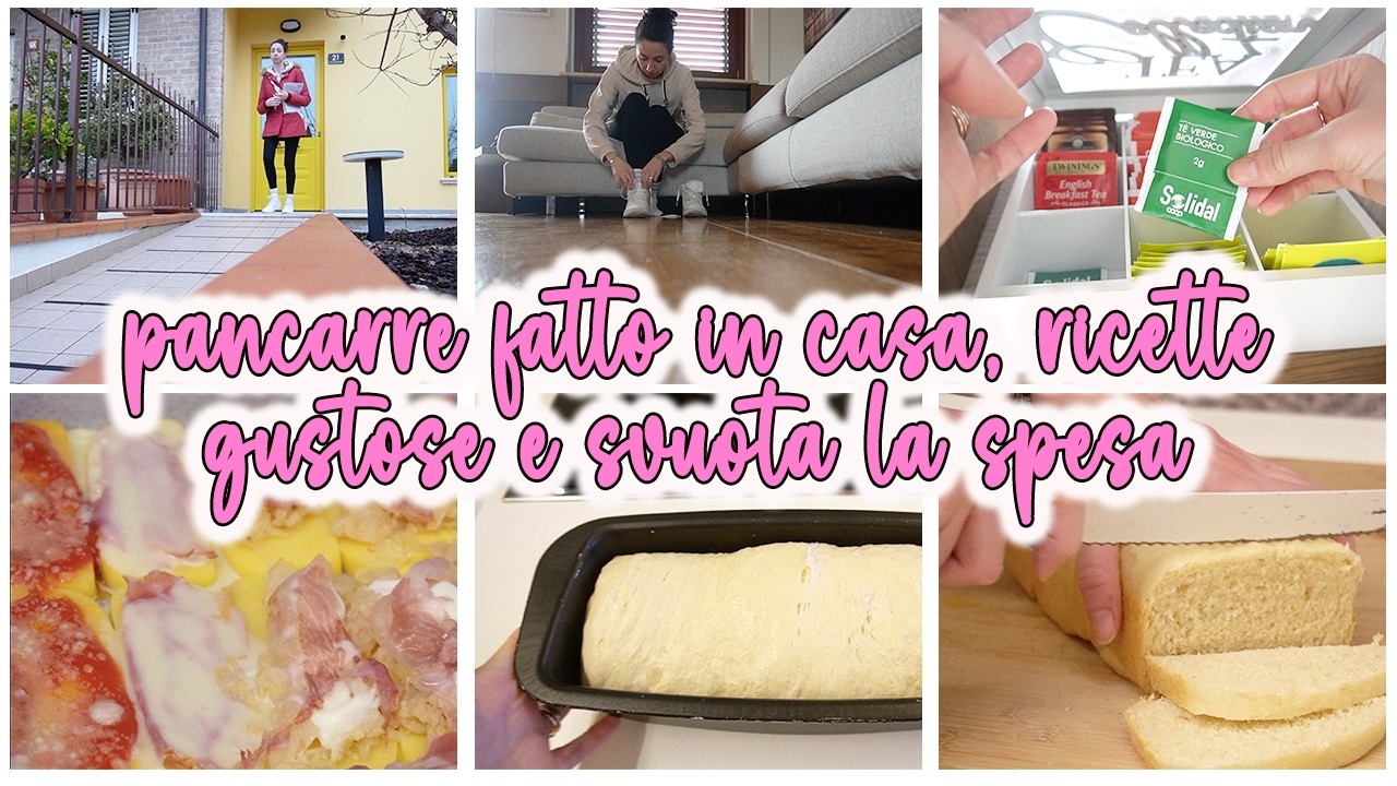 PANCARRE' FATTO IN CASA, RICETTE GUSTOSE E SVUOTA SPESA | @GiulyT