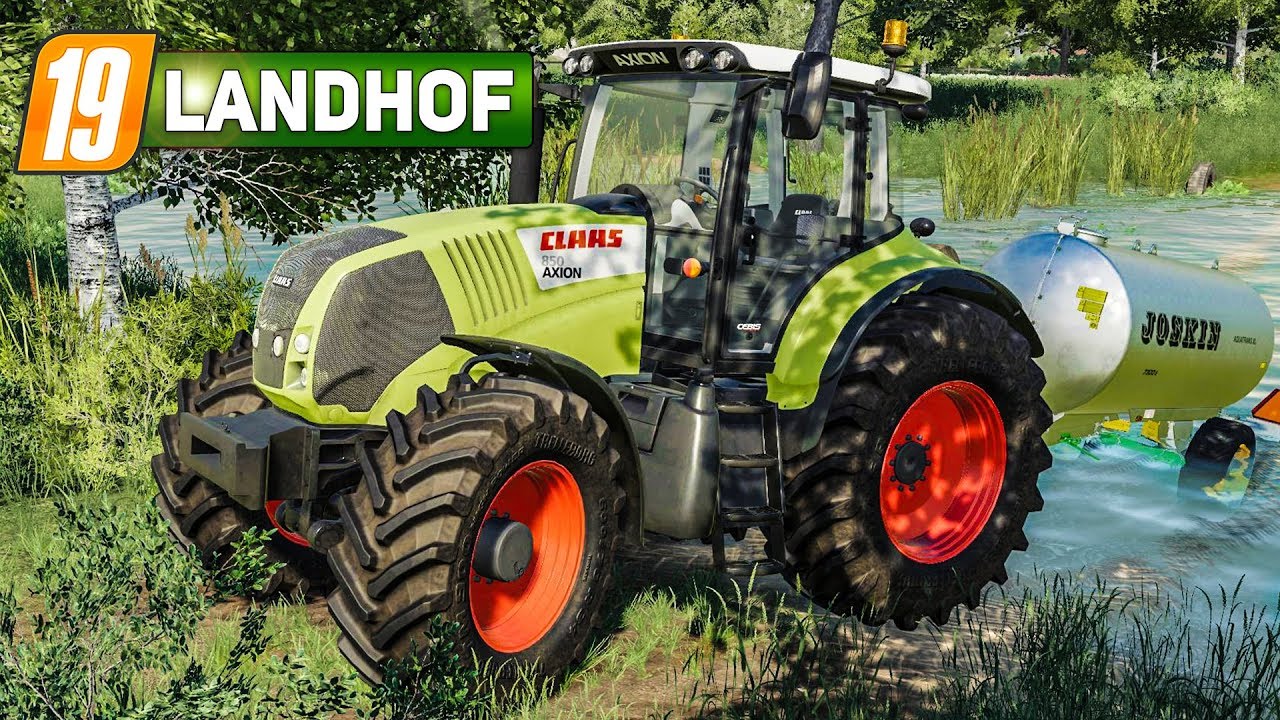 LS 19 Landhof #1: Mit dem CLAAS Wasser tanken! | LANDWIRTSCHAFTS SIMULATOR 19