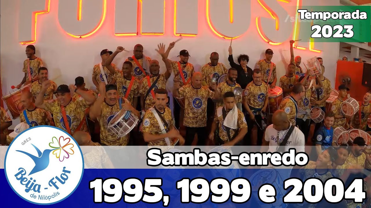 Beija-Flor 1995, 1999 e 2004 | Sambas ao vivo no Salgueiro Convida #SC23