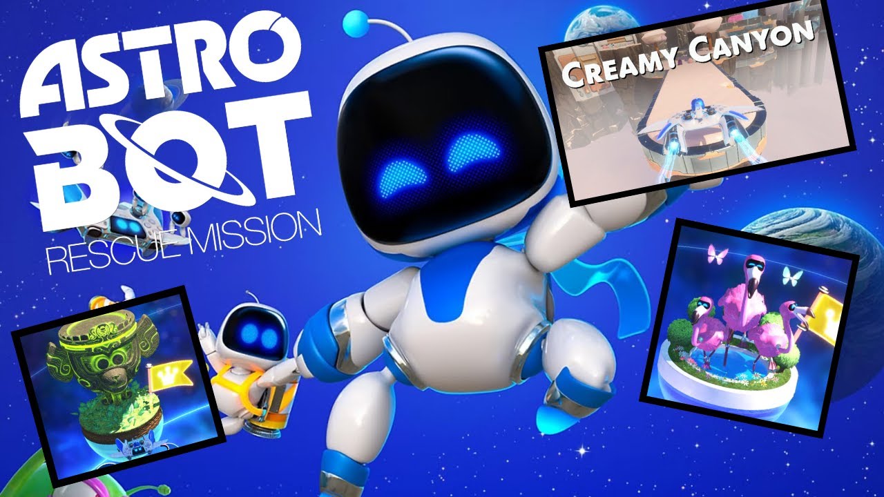 Astro Bot First 3 Levels