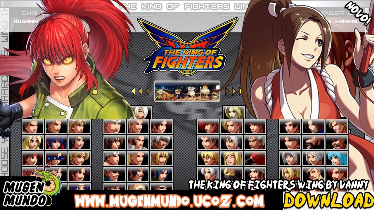 THE KING OF FIGHTERS WING - O GAME MAIS BONITO DE KOF - APELAÇÃO SEM LIMITES (DOWNLOAD) @MugenMundo