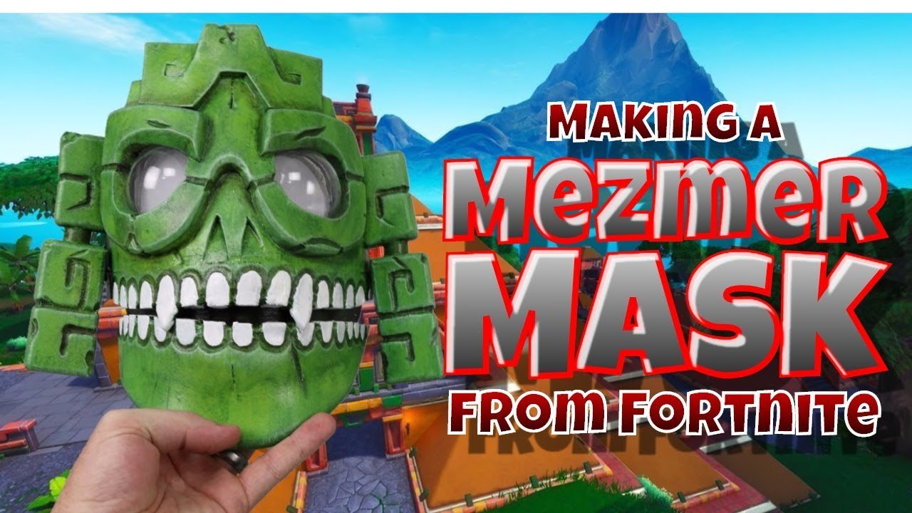 Making a Mezmer Mask from Fortnite
