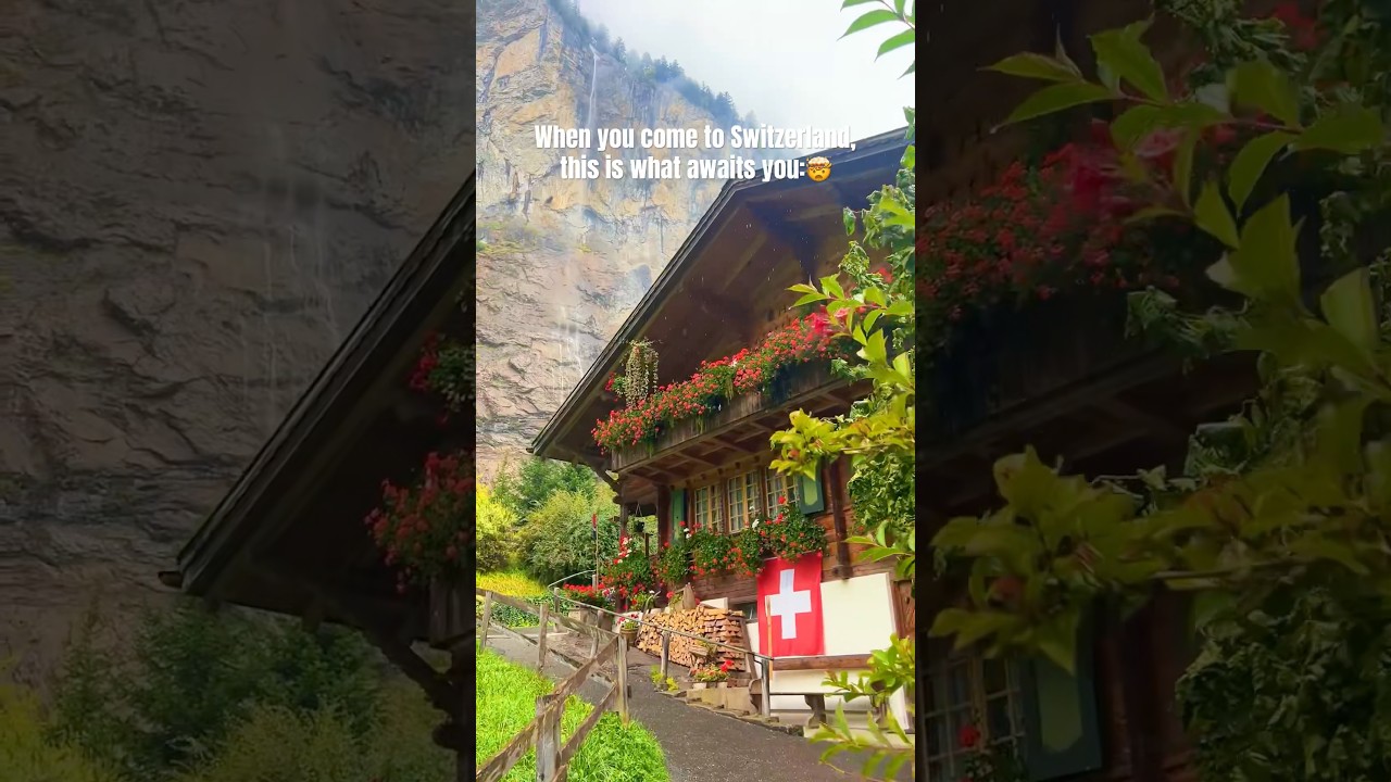 Don't miss this🤯if you come to Switzerland🇨🇭#mountainhiking #swissalps #hiking #travel #shorts