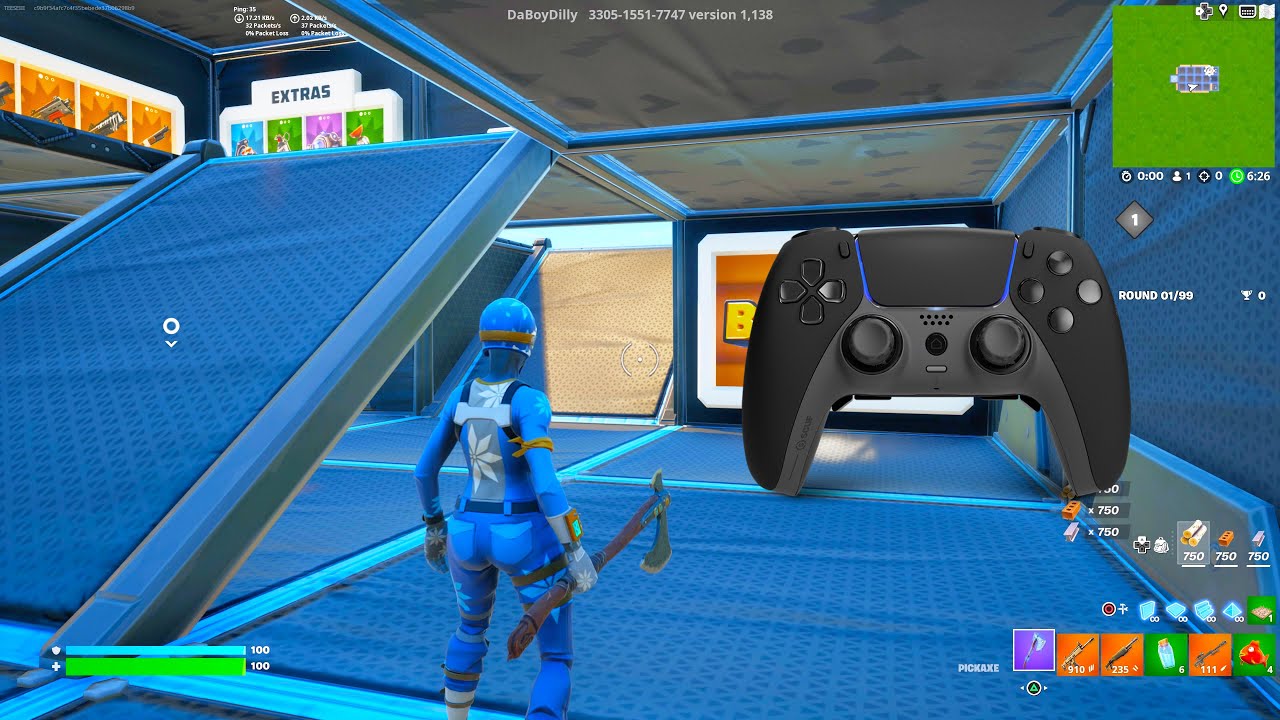 Playing Fortnite 3v3v3v3 Go Goated Zone Wars🐐