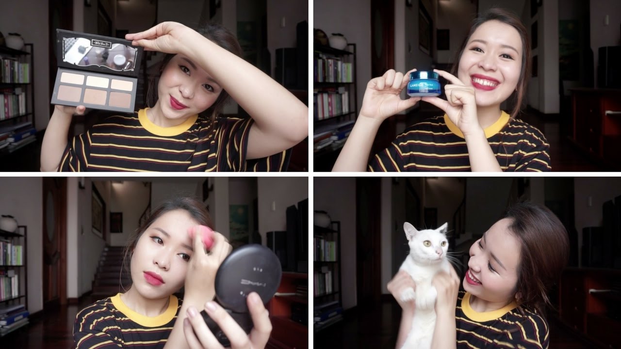 Lớp nền hoàn hảo | MY FOUNDATION + CUSHION ROUTINE | Letsplaymakeup