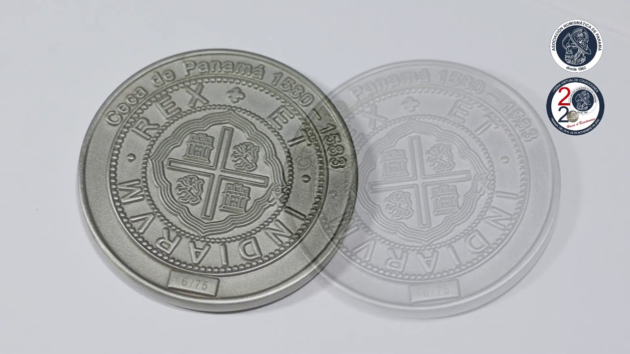 MEDALLAS EMITIDAS POR LA ASOCIACION NUMISMATICA DE PANAMA de SALOMON MENAHEM