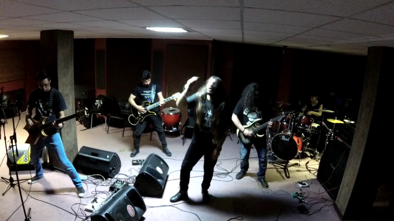 Chaos Descent - The Swarm - Live Band Rehearsal Footage - 2018