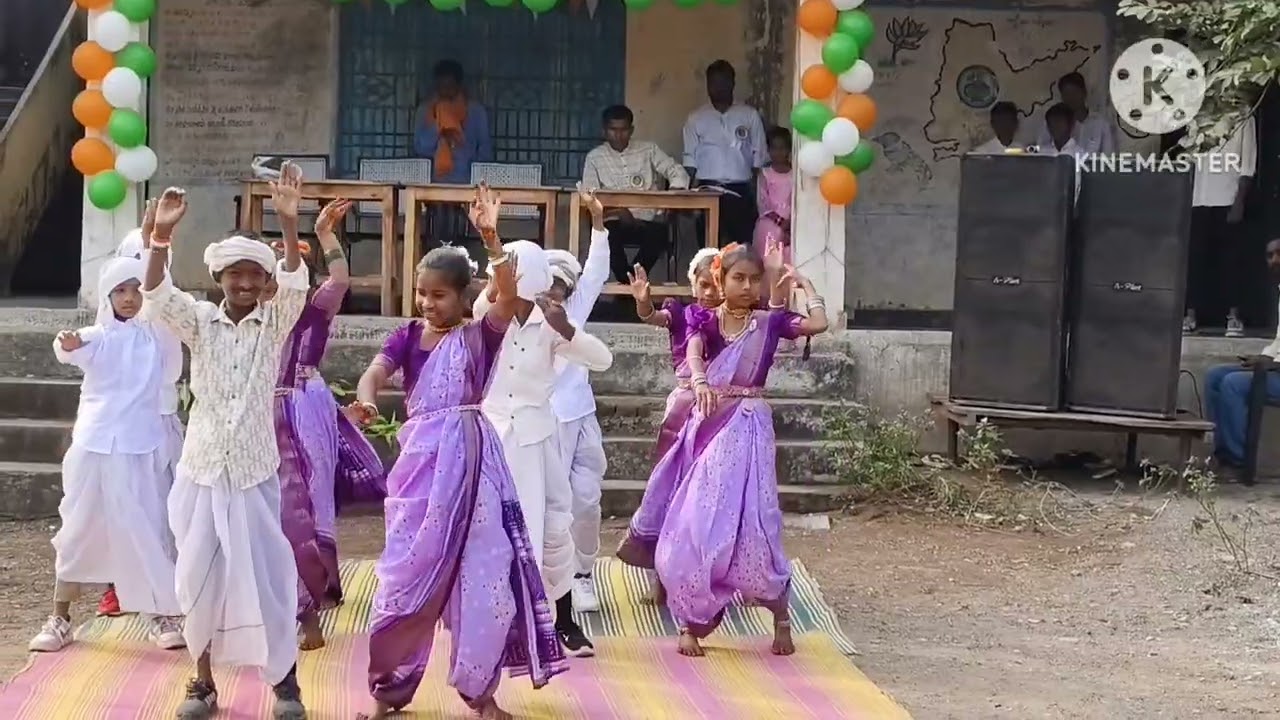 zalur zulur gadi bona new gondi song #2026#School dance #republicday celebrations #Ada treanding.