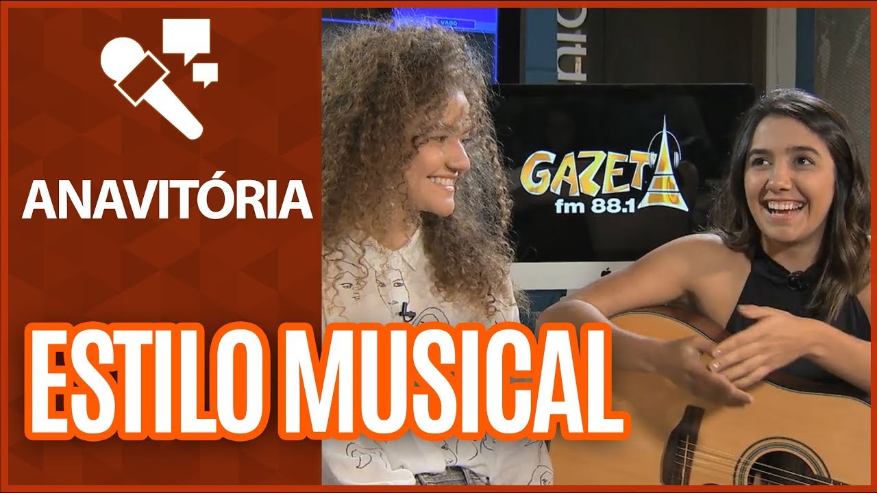 Anavit&oacute;ria definem seu estilo musical - Gazeta FM