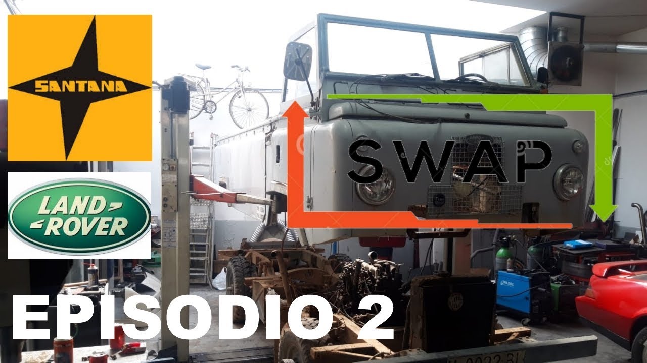 Restauracion Land Rover Santana y SWAP De La Tecnología Del Land Rover Discovery - EPISODIO 2