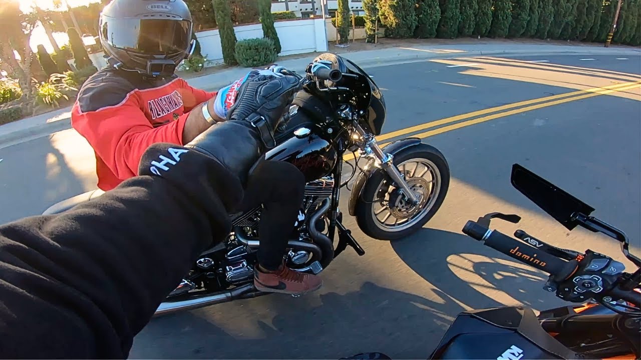 Riding with The Best Stunt Rider