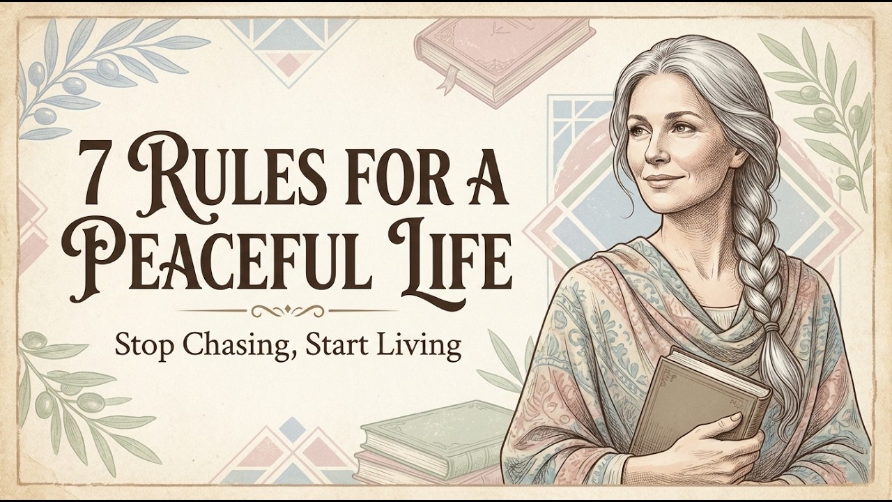 7 Simple Rules for a Peaceful Life & Inner Calm | Learn English Through Stories
