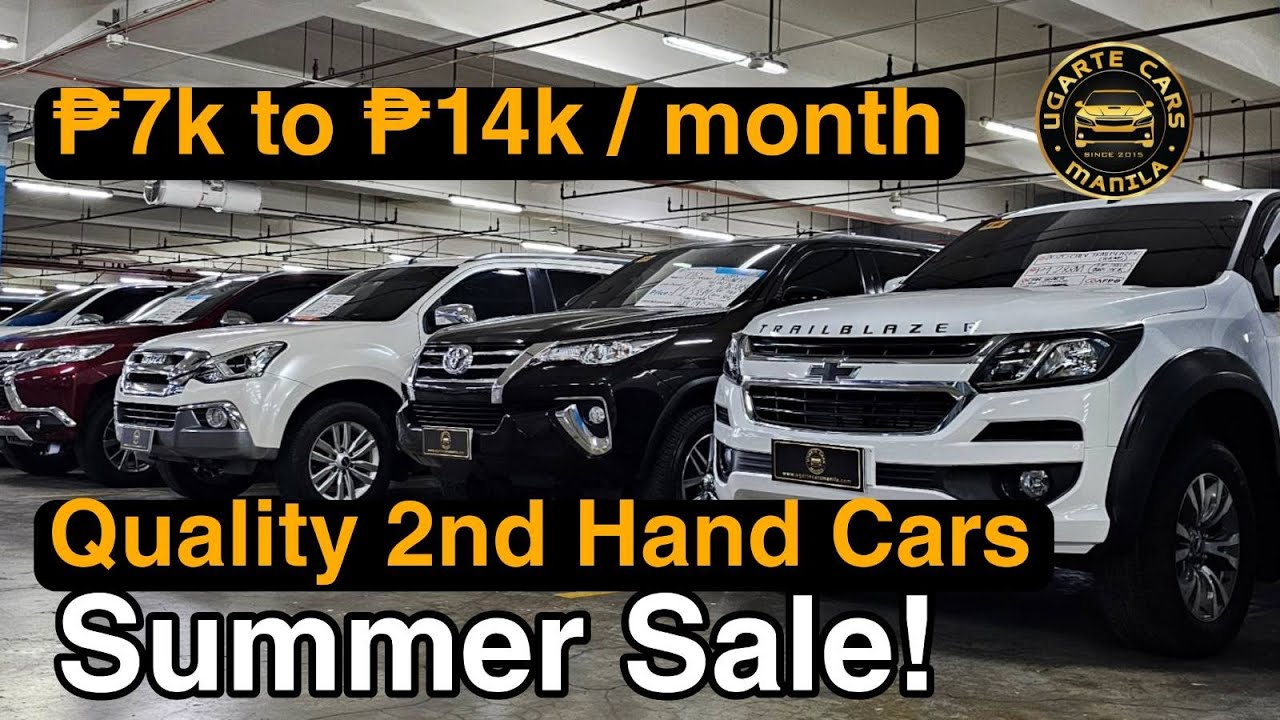 Second Hand Cars Summer Sale 2023 | SUV at Kotse 14k lang a month | Low Budget in the end