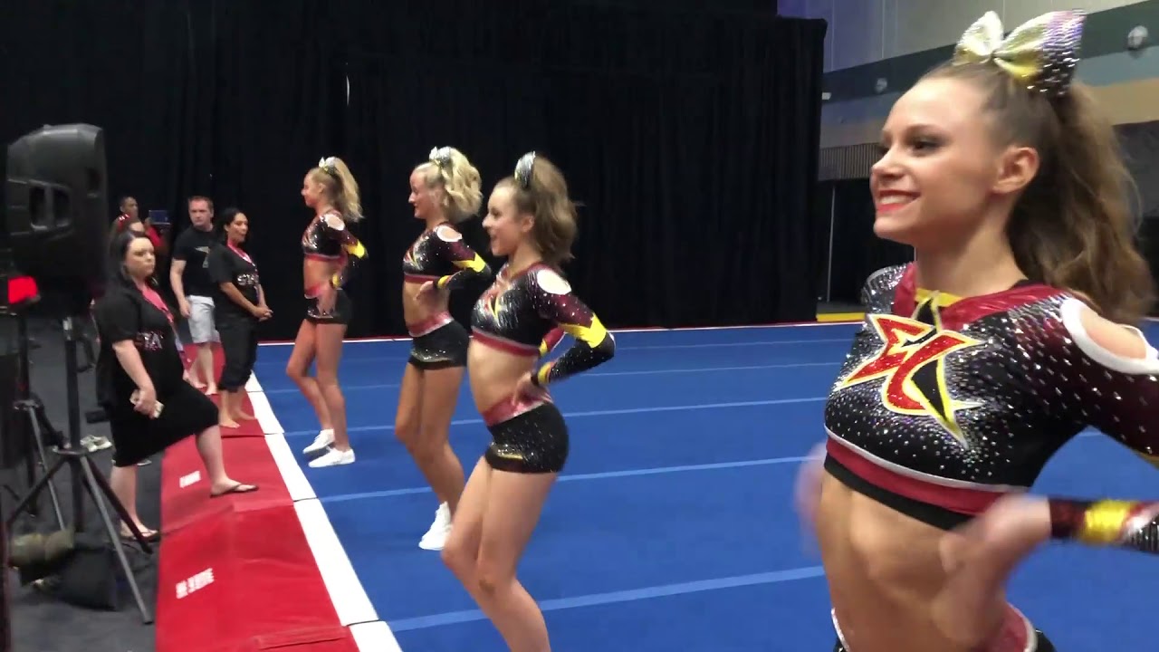 Elite Cheer Stars Worlds Globe Celebration