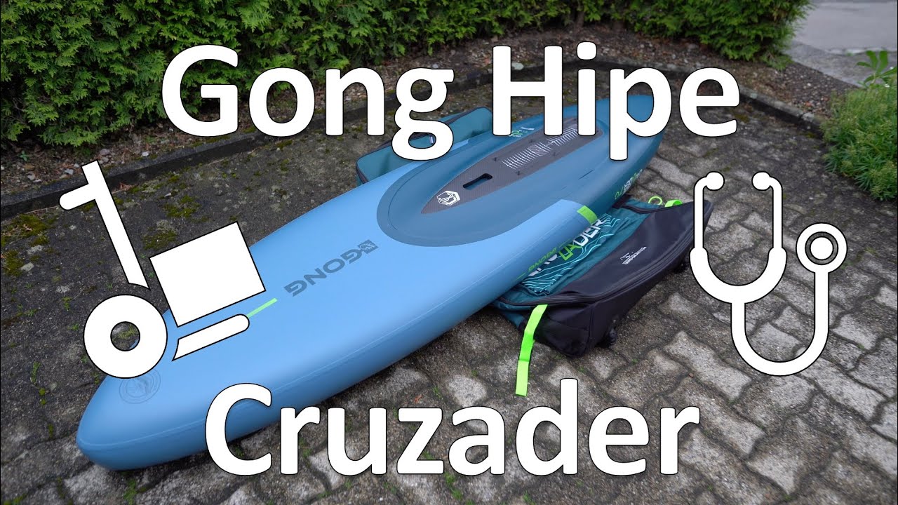 Unboxing Gong Hipe Cruzader - Trying Flat Water Paddle Up