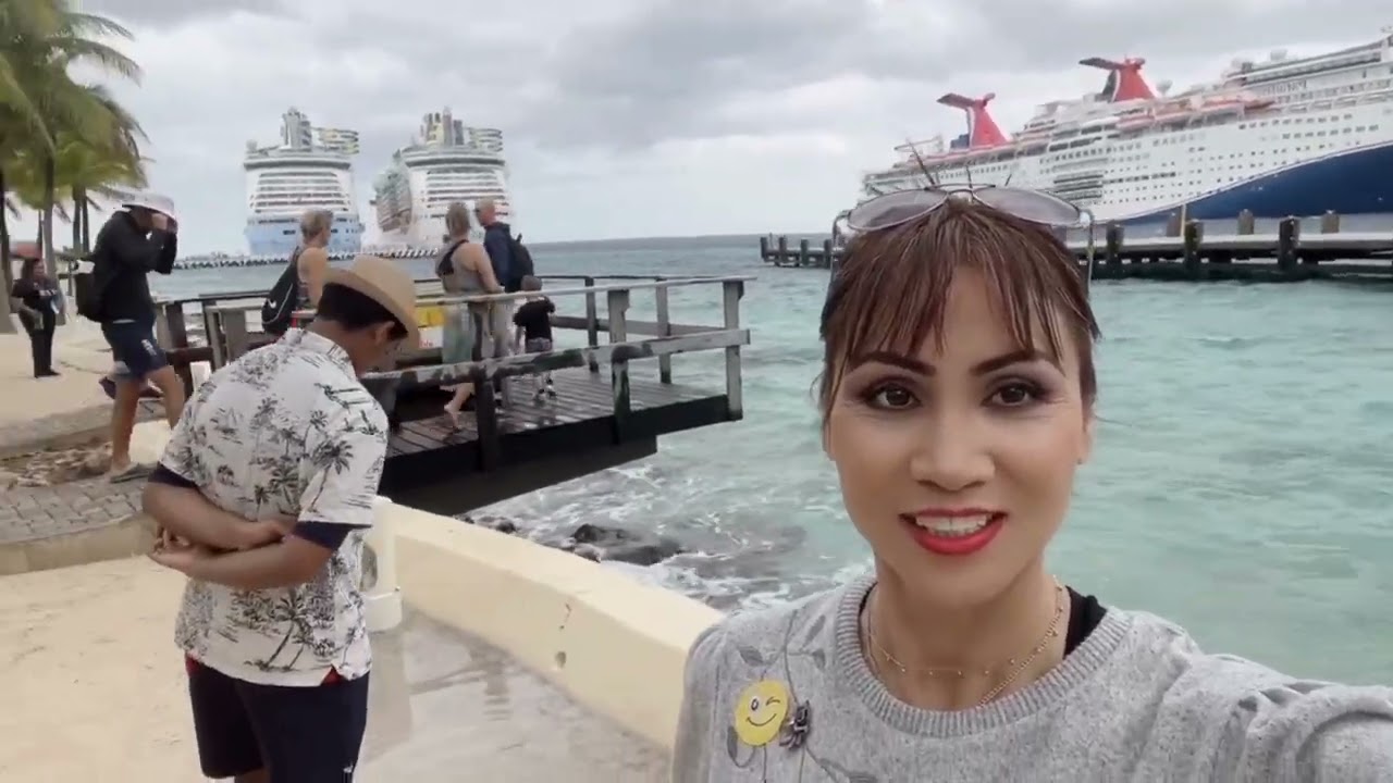 Cruise part 3 video & part 4 video stop in Belize and Cozumel #exploring #worldexplorer #travel