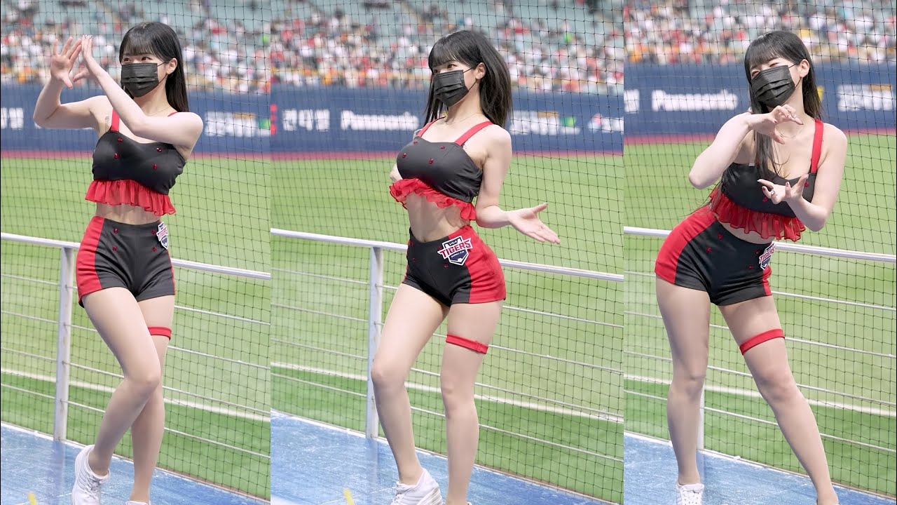 Lee Da-hye's Amazing Cheerleader Performance to WA DA DA (kep1er) | Kia Tigers Fancam