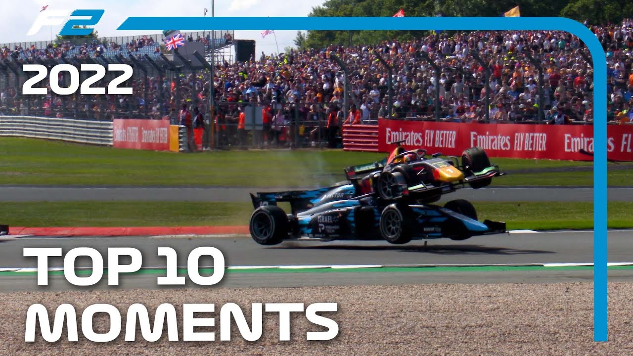 Top 10 F2 Moments | 2022 FIA Formula 2 Season
