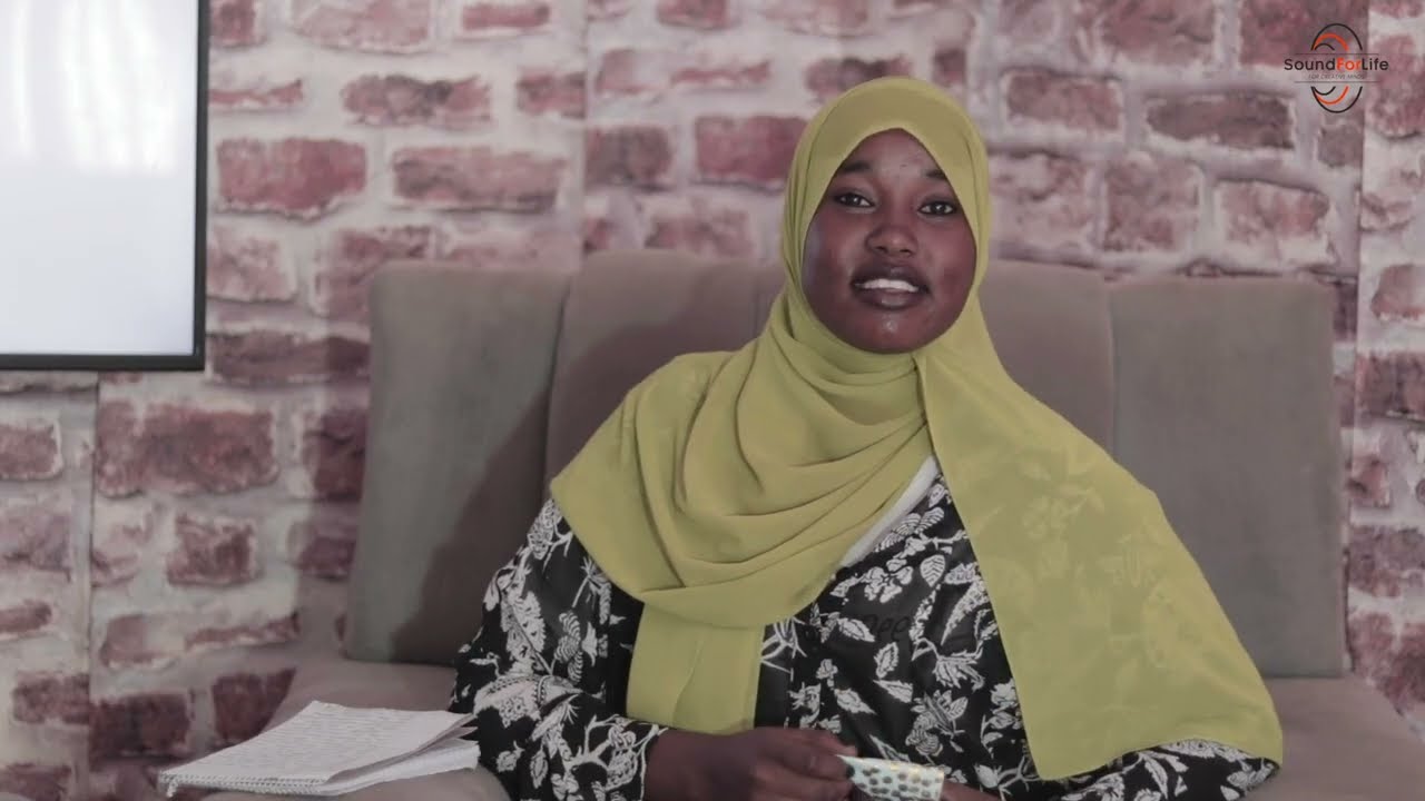 LUMONA TALKING ABOUT GIRLS POWER INITIATIVE A COMMUNITY BASED ORGANISATION IN KAKUMA REFUGEE CAMP.