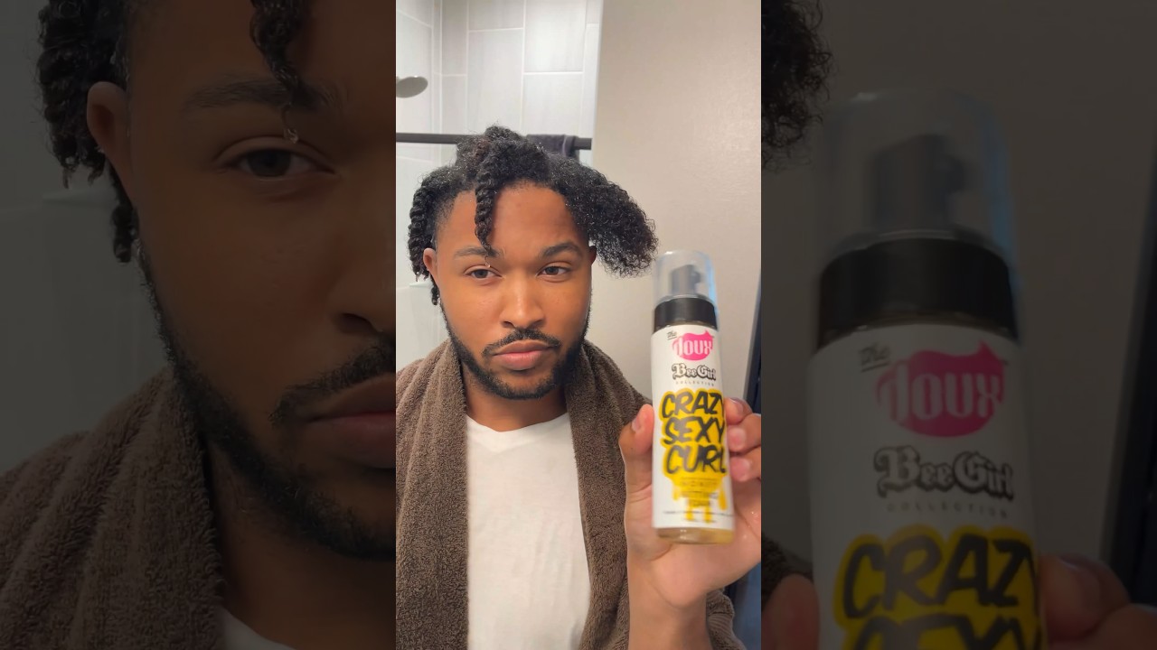 Is Mousse for Black People? The Doux Crazy Sexy Curl Setting Foam Review! #naturalhair #thedoux