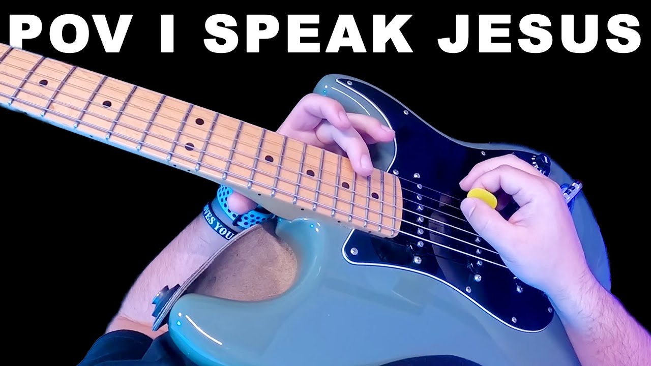 I Speak Jesus - Charity Gayle  (POV Lead Guitar Play-through)
