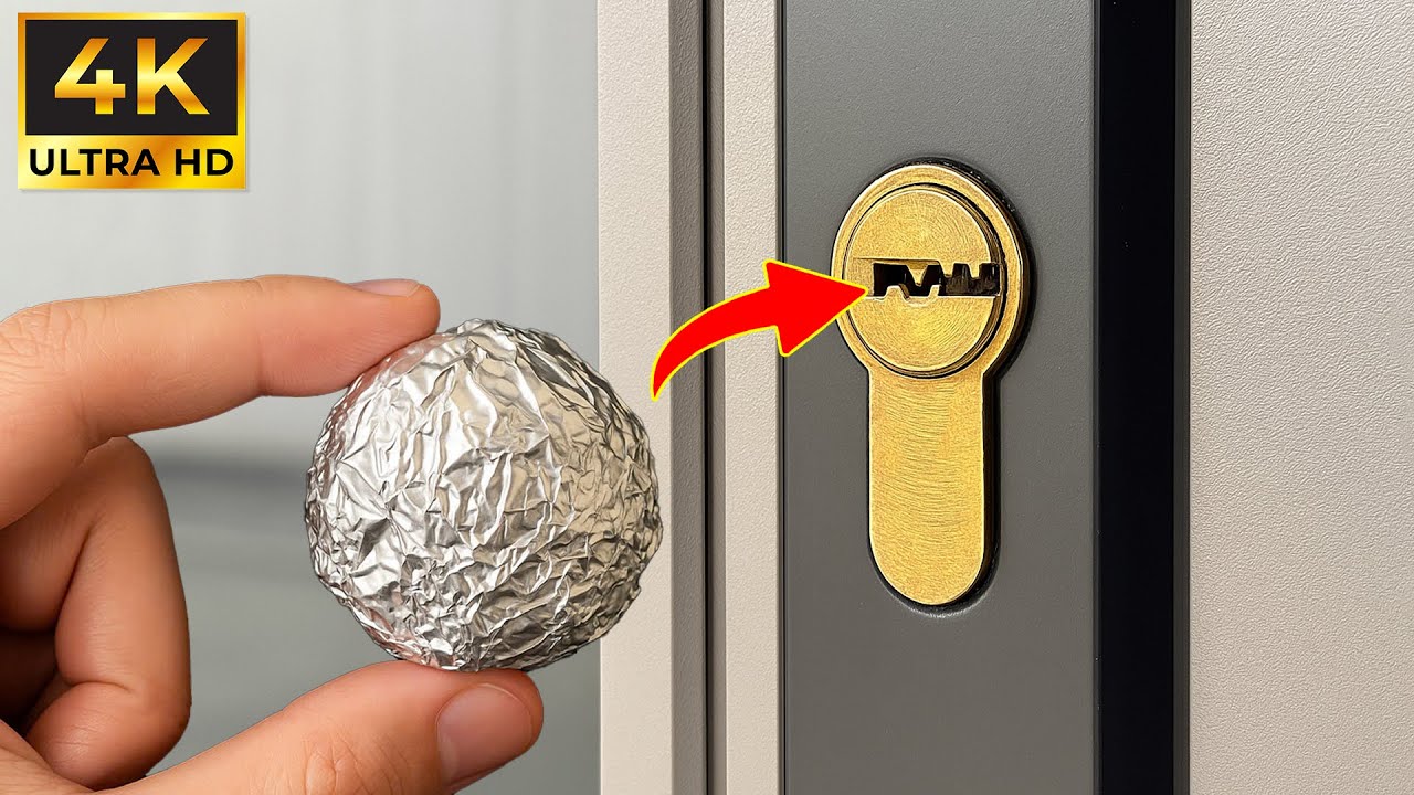 Аварийное открытие дверей без ключа😱 Самый быстрый способ без вызова слесаря!