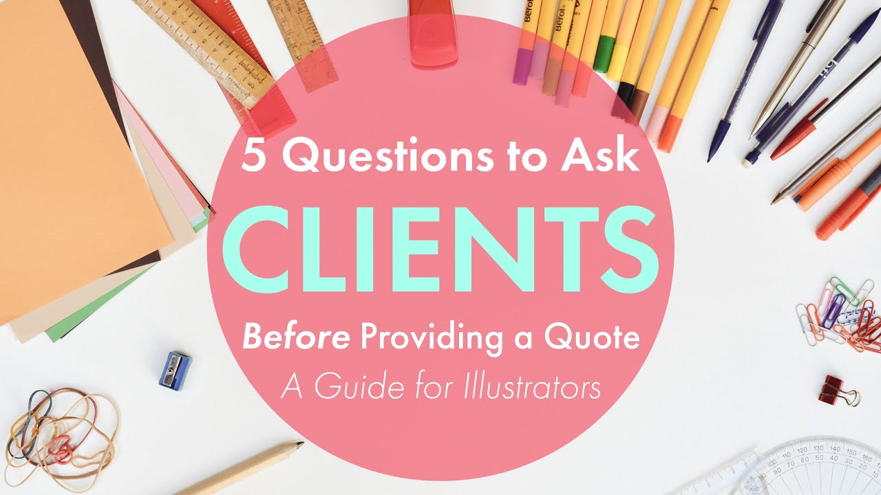 What to Ask an Illustration Client Before You Price Your Artwork