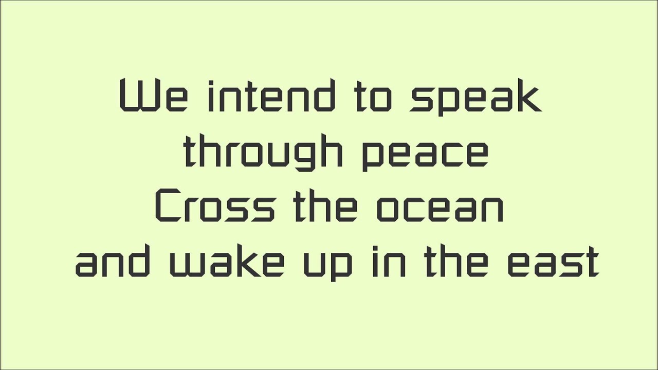 Forget Me Knot - Serj Tankian lyrics
