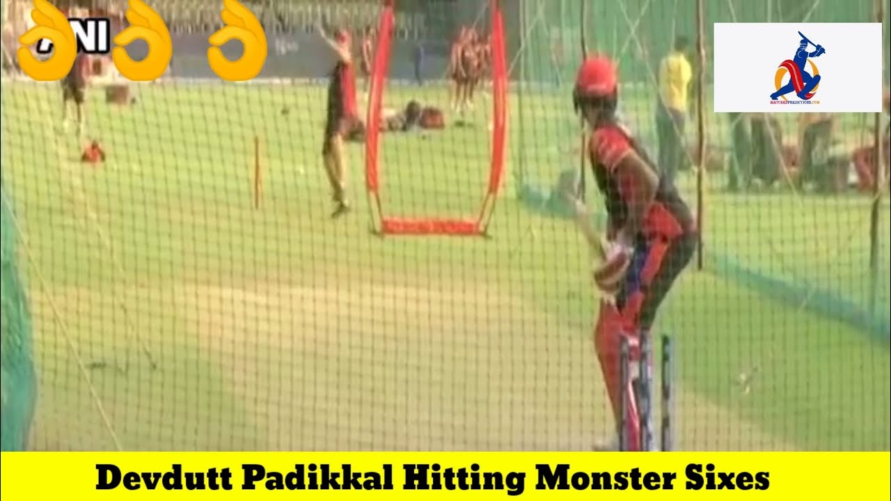 Devdutt Padikkal Hitting Monster Sixes | Devdutt Padikkal Batting | Devdutt Padikkal