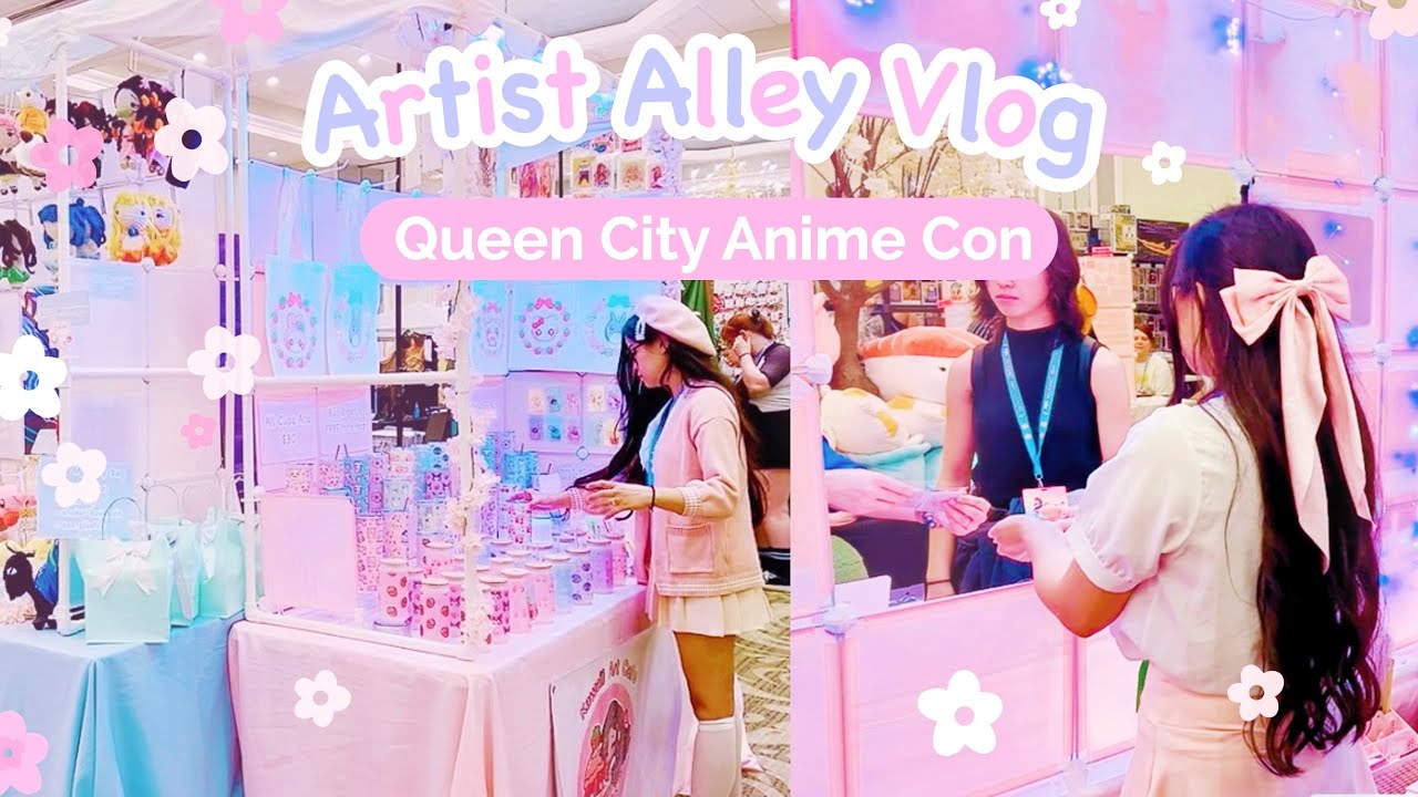 Artist Alley Vlog 31: Queen City Anime Con 2023