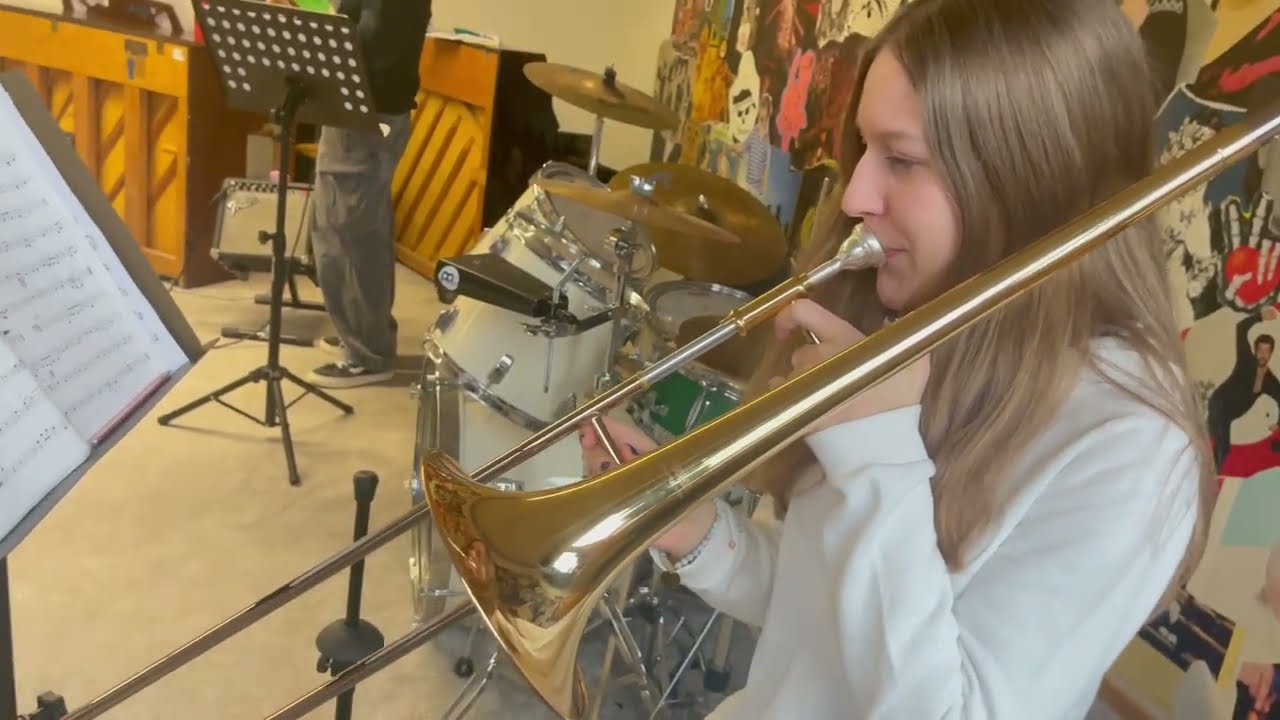 Die Big Band AG Jahrgangsstufe 7 und 8