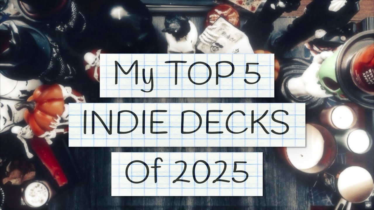 I bought 43 INDIE DECKS in 2025 and these are MY TOP 5