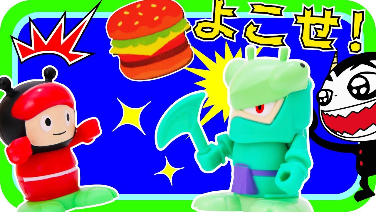 ムシ忍♪♪ テントニンのバーガーショップが大ピンチ！？ カマキリニンとチョウチョニンも！お店が武器庫に変形する！？