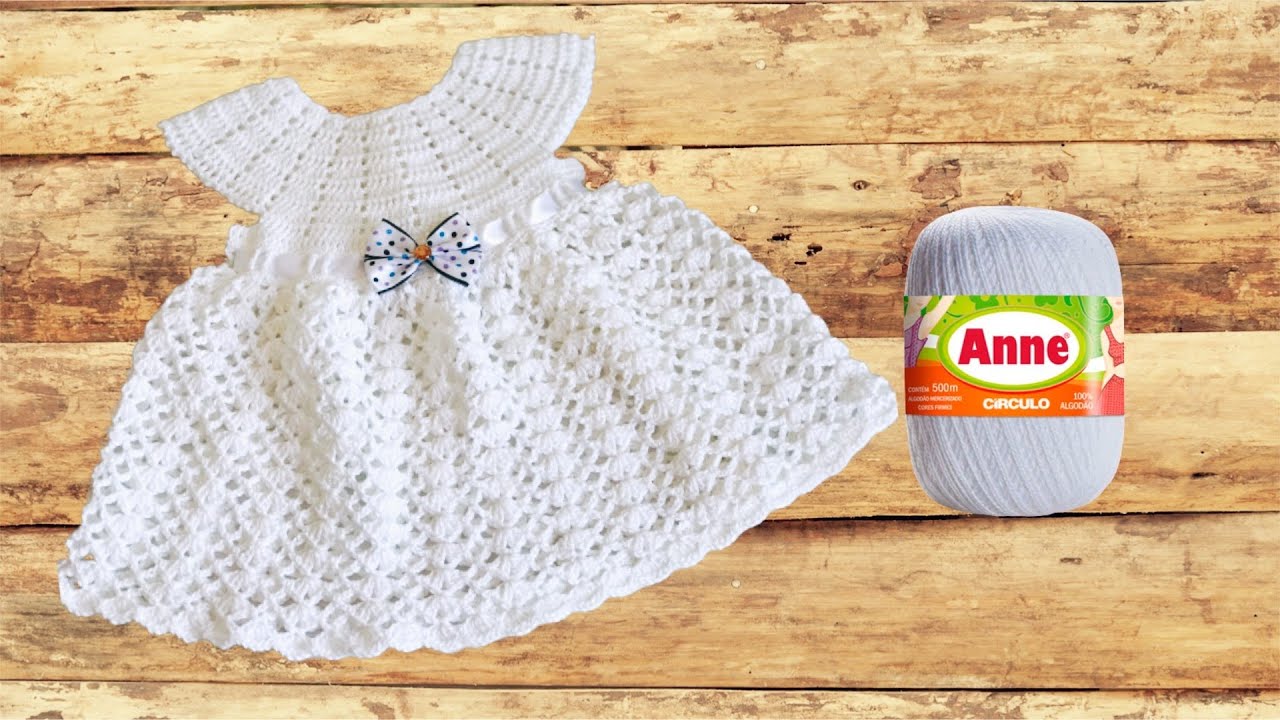 Vestidinho em Crochê Eliana