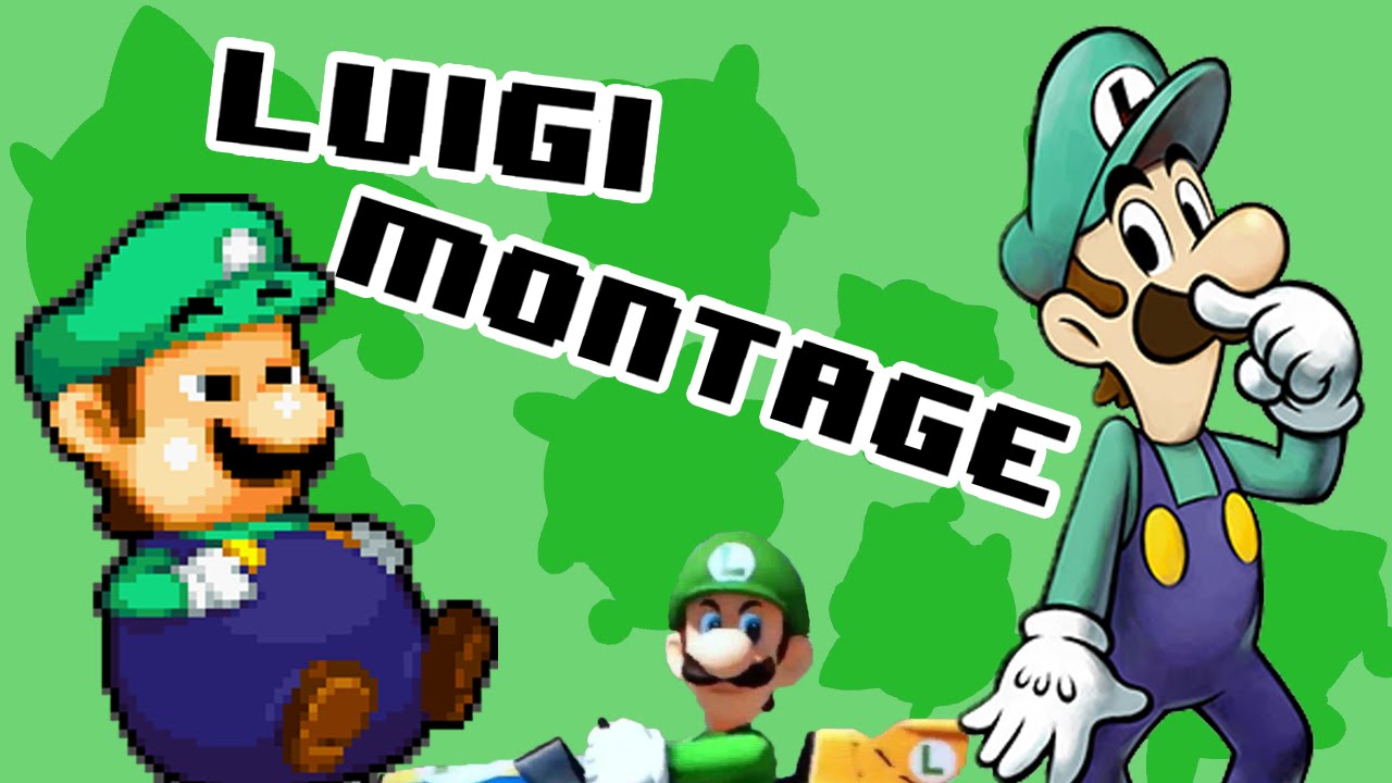 Luigi Montage - SSB4 Wii U