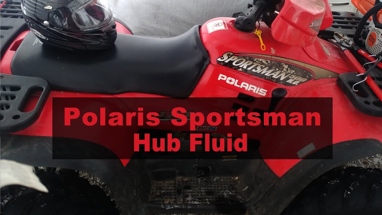 Polaris Sportsman Demand Drive Hub Fluid Replacement