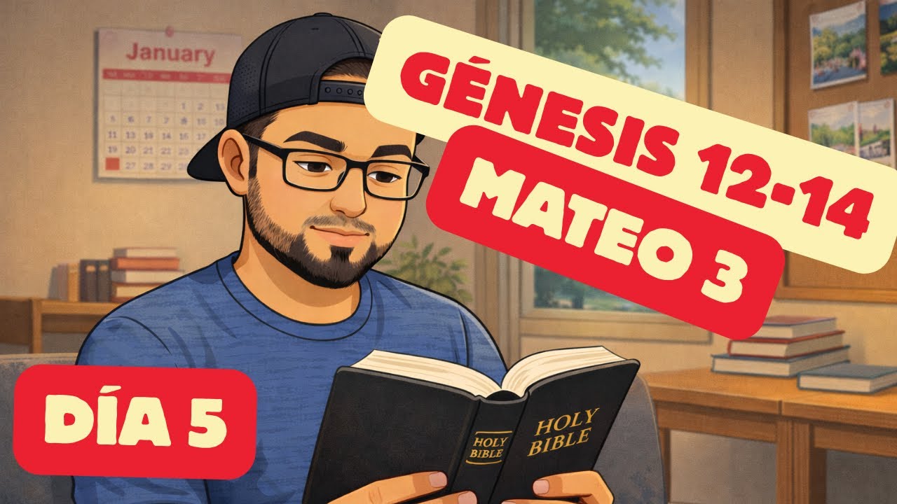 Día 5 - Génesis 12-14 y Mateo 3 - BIBLIA EN UNA AÑO NBLA