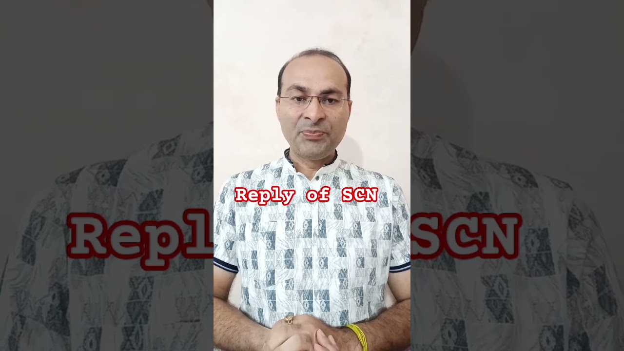 how to reply of SCN? #consultantrajeev #gst