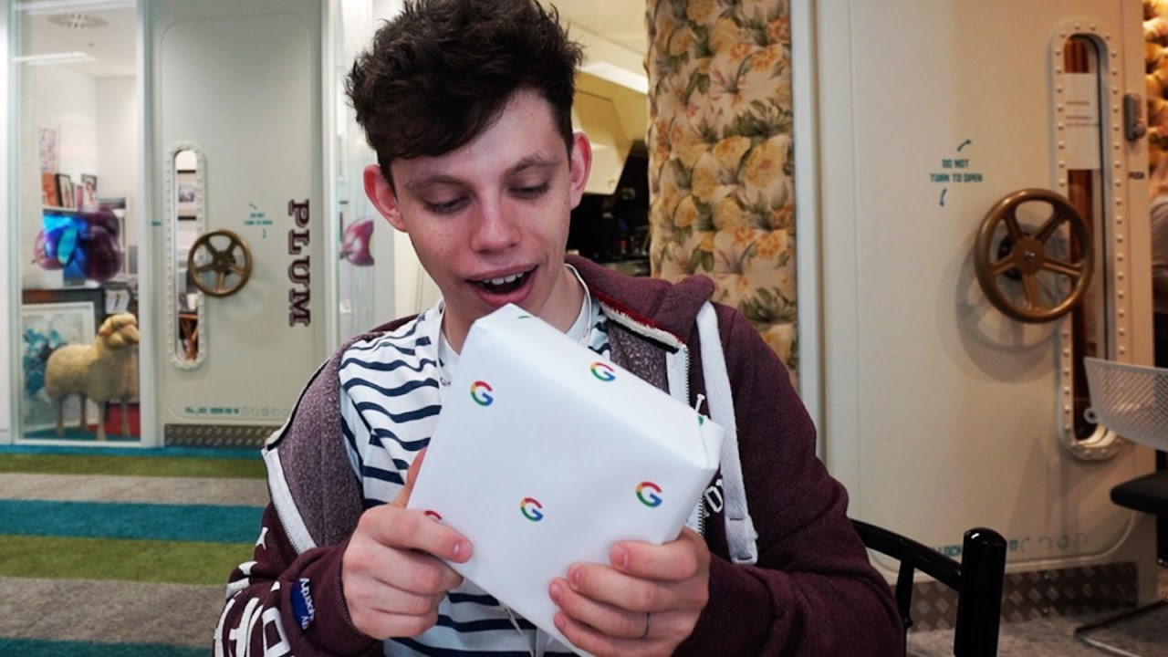GOOGLE gave me a PRESENT!